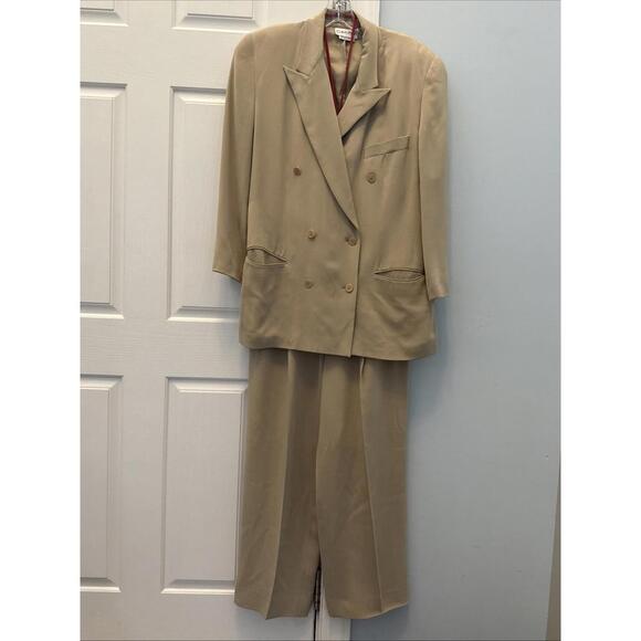 Calvin Klein Woman's Beige Pant Suit - Picture 2 of 11